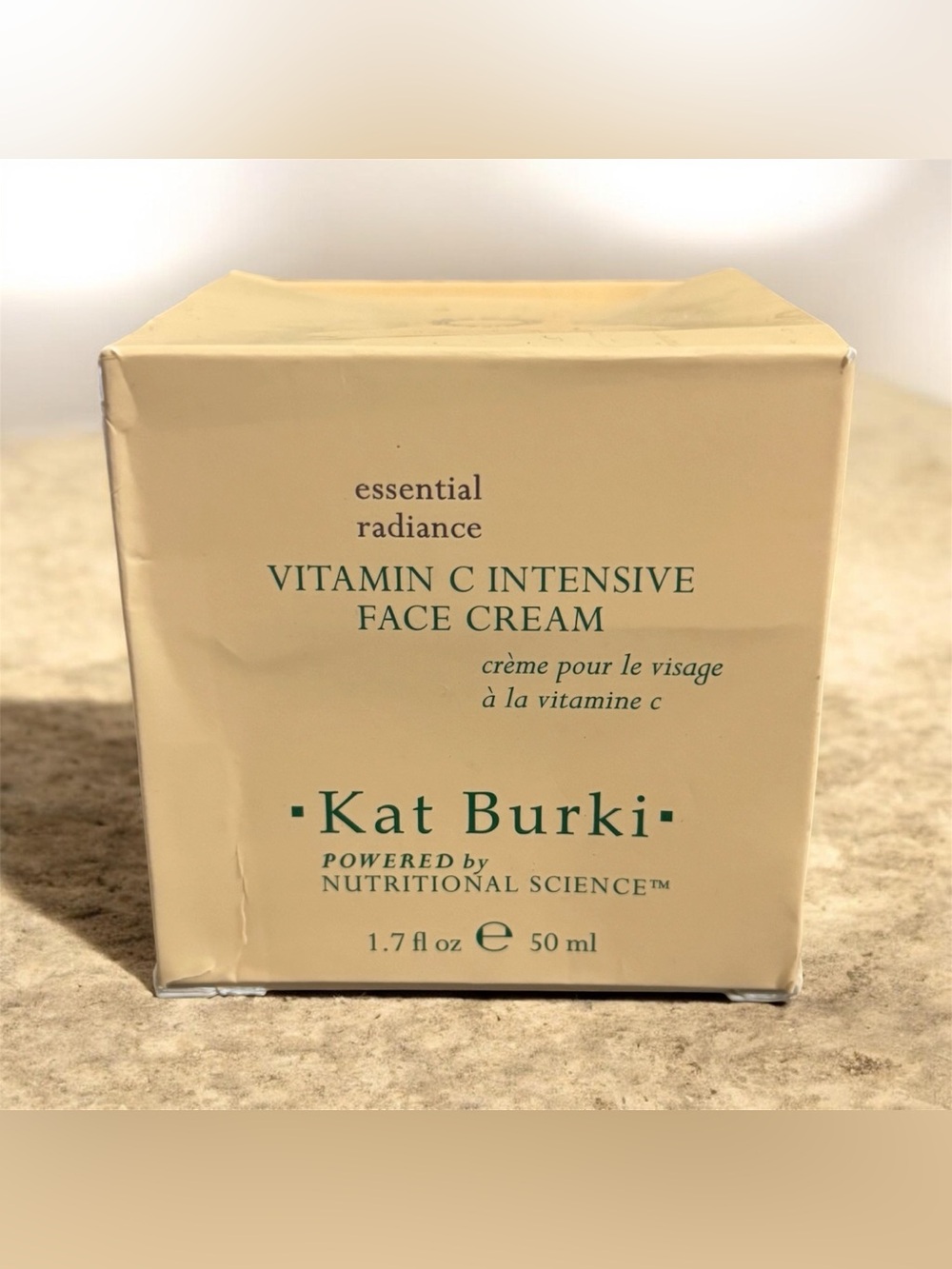 Kat Burki Vitamin C Intensive Face Cream - 1.7oz NEW In Box, Essential Radiance